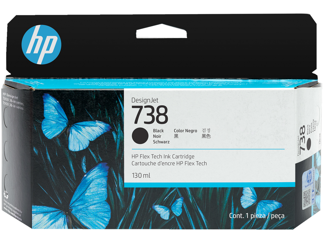 HP 738 Series Ink Cartridges