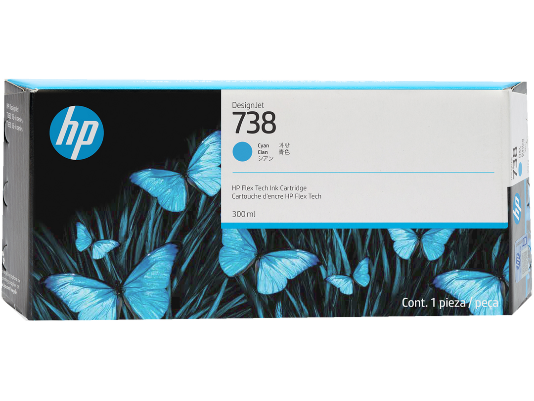 HP 738 Series Ink Cartridges