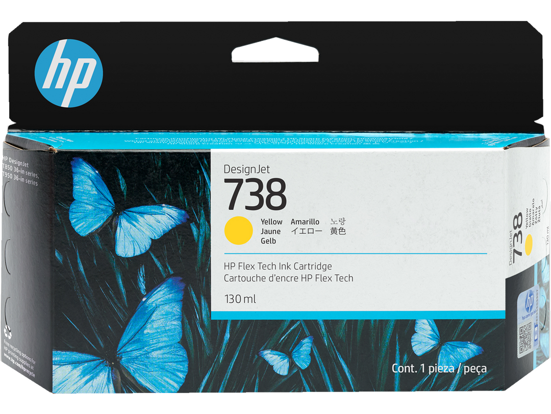 HP 738 Series Ink Cartridges