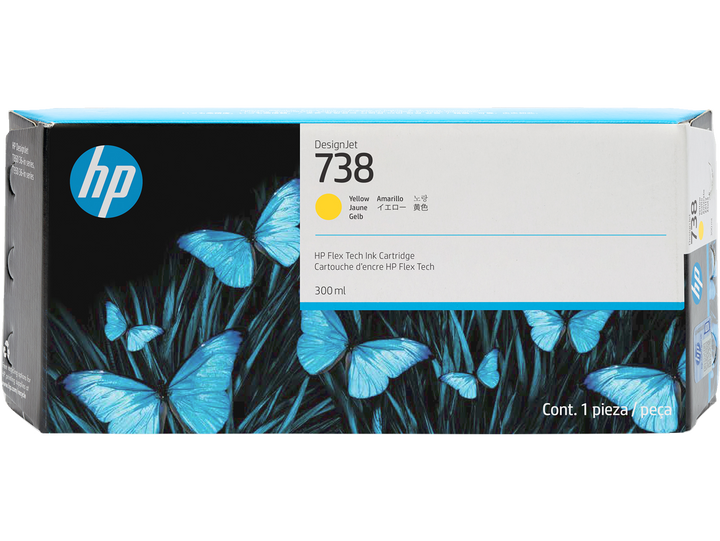 HP 738 Series Ink Cartridges