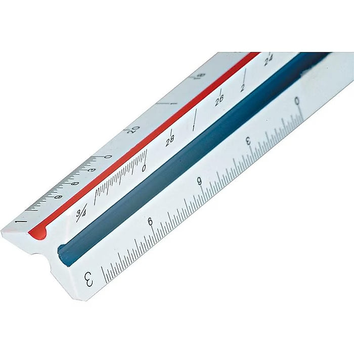 Staedtler 12" Plastic Triangular Scales