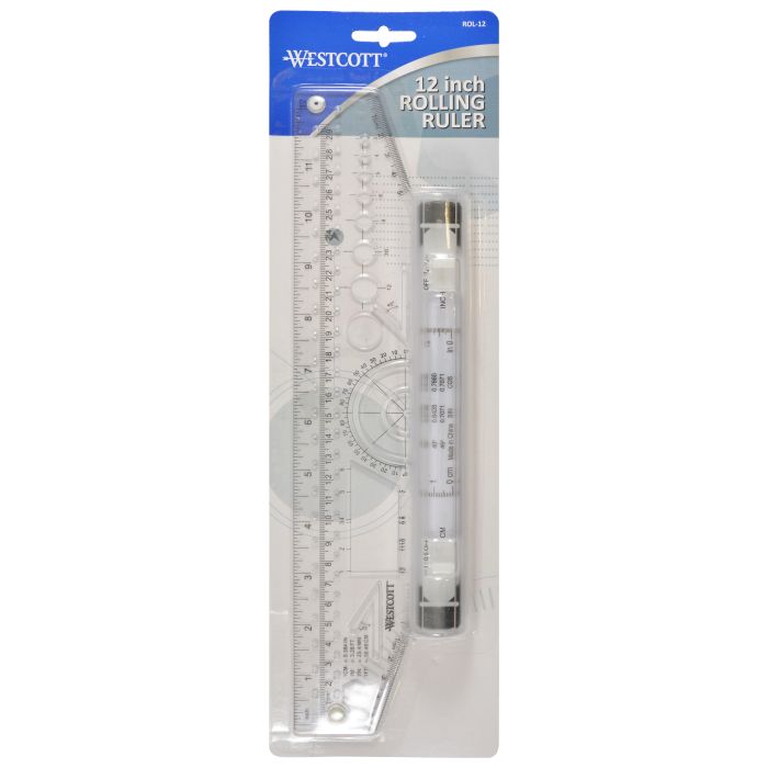 Westcott 12" Rolling Ruler