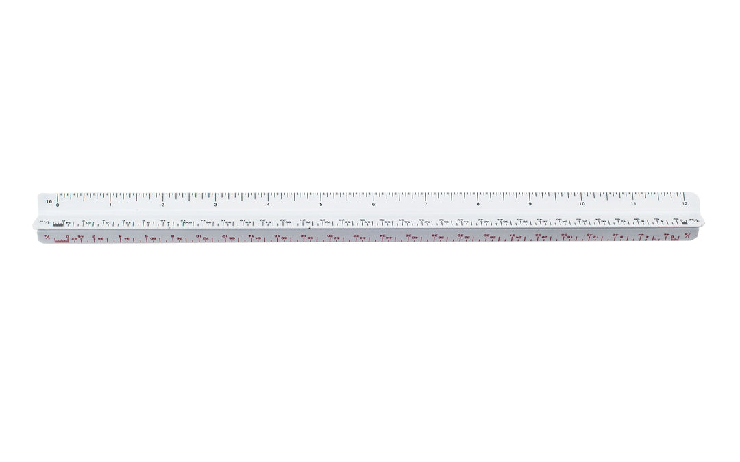 Wescott 12" Plastic Triangular Scales