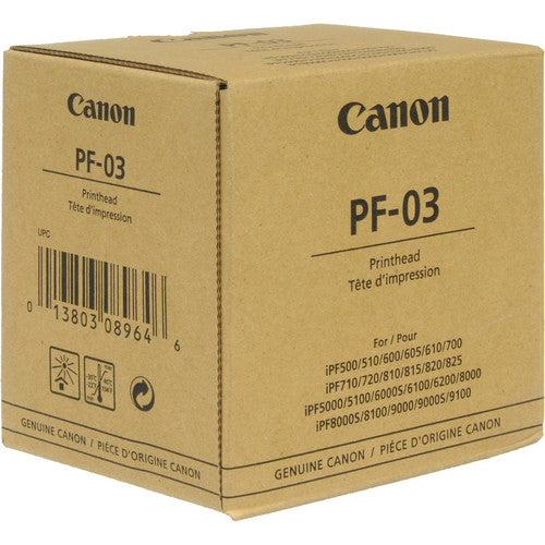 PF-03 Canon Printhead for IPF 600, 605, 610, 700, 710, 815, 825 #2251B003AB