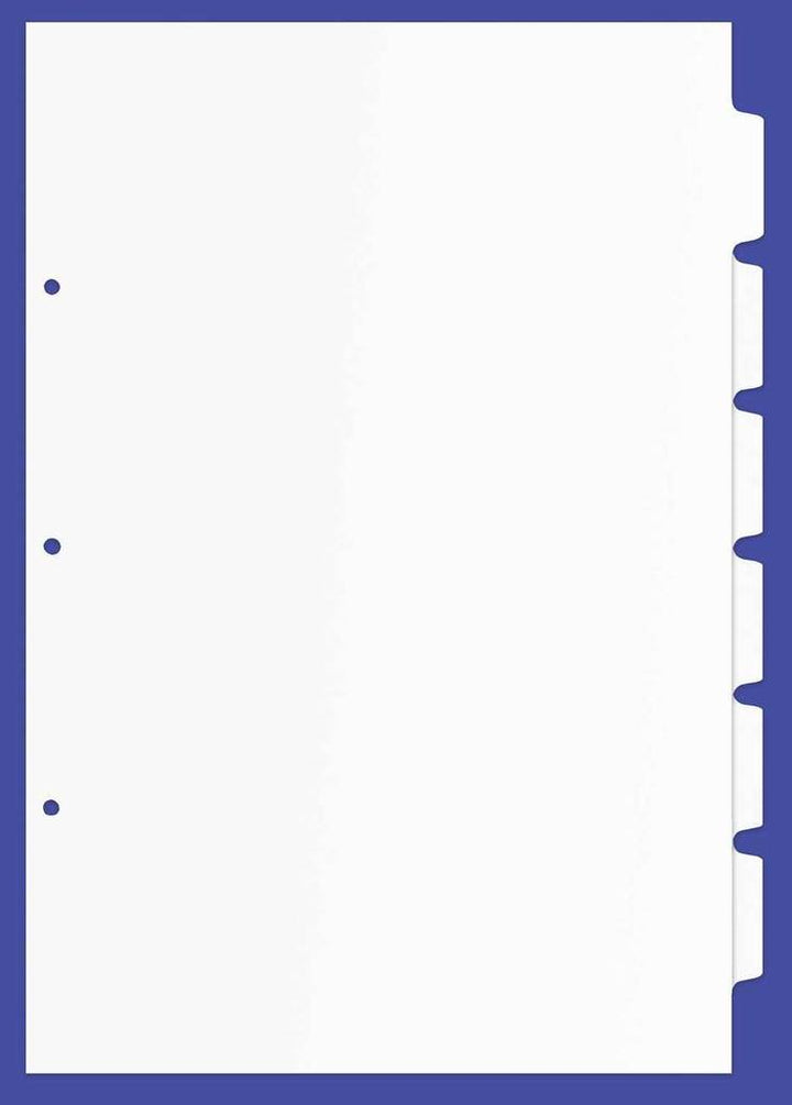 11 x 17 and 17 x 11 Index Tab Dividers