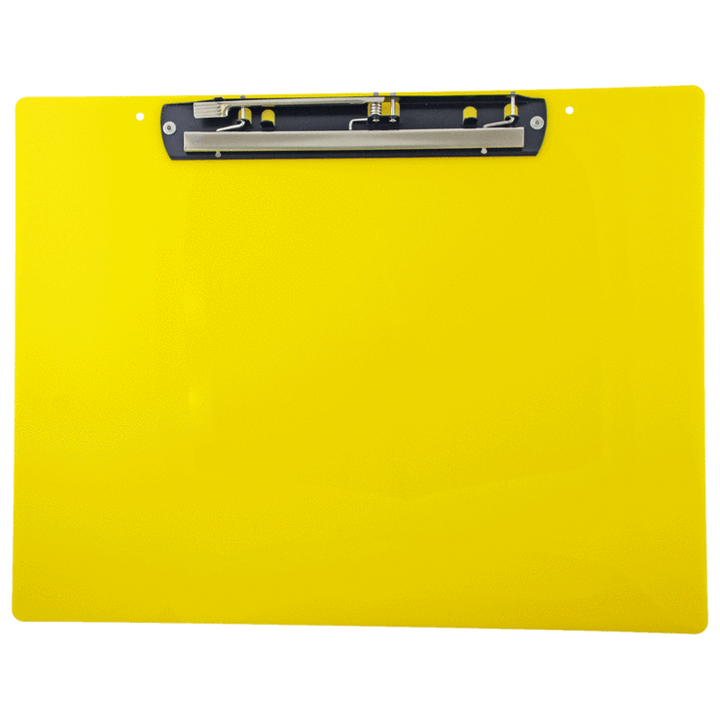 19 x 13 Acrylic Clipboards With 11" Hinge Clip