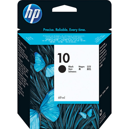 HP 10 Black Ink, 69ml Ink Cartridge