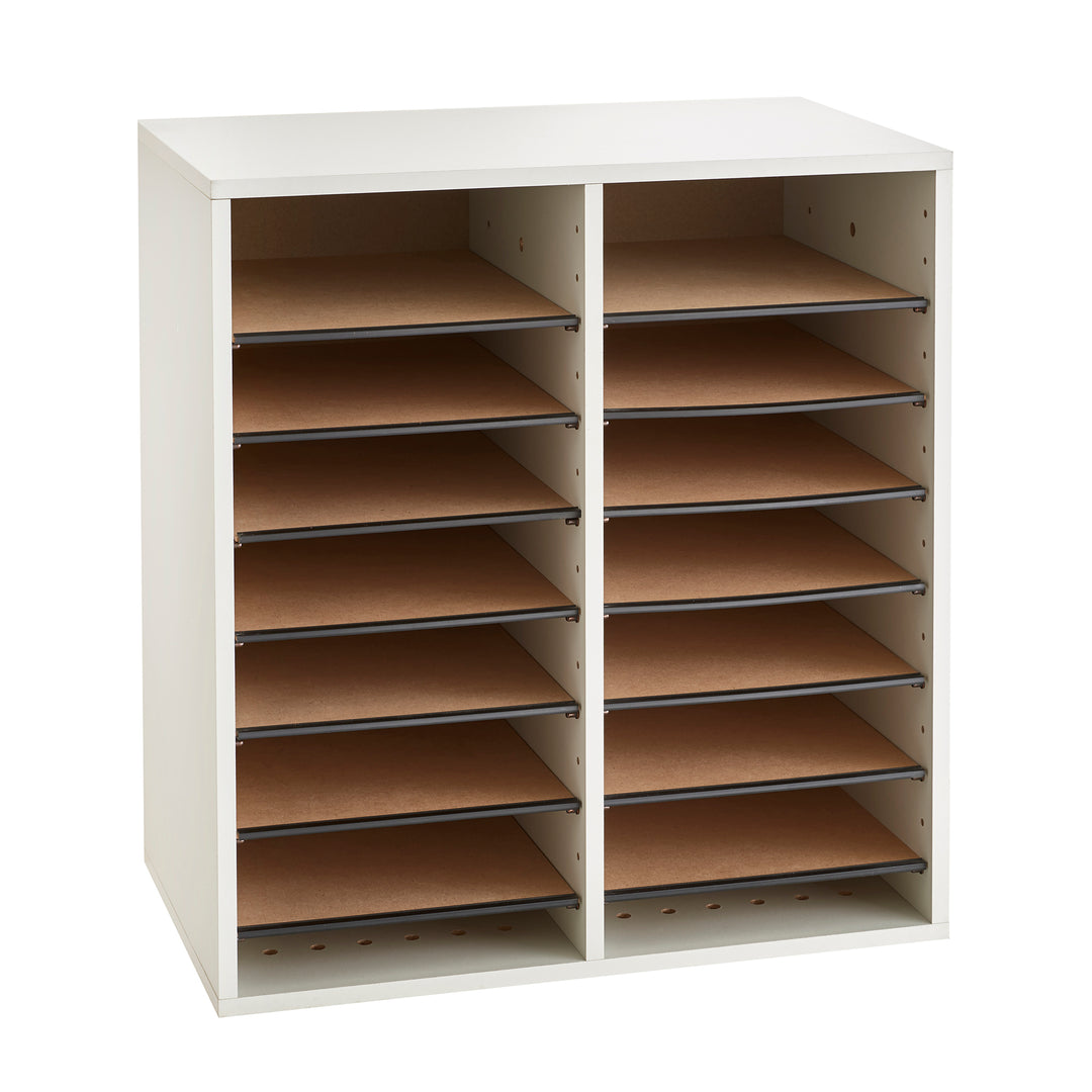 Adjustable Shelf Literature Organizers