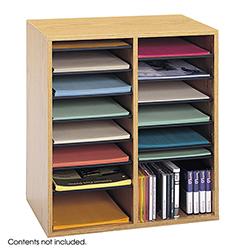 Adjustable Shelf Literature Organizers