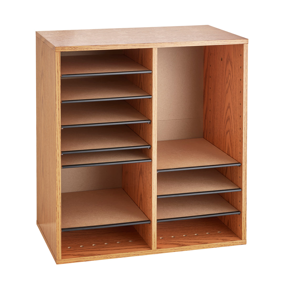 Adjustable Shelf Literature Organizers