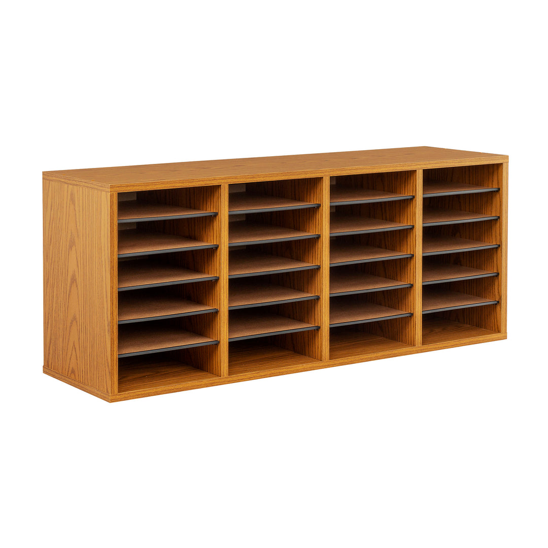 Adjustable Shelf Literature Organizers