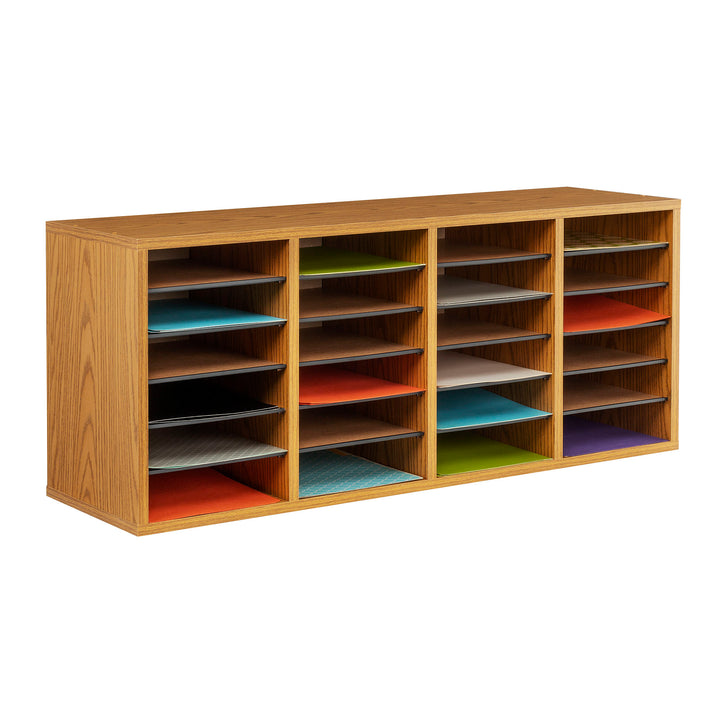 Adjustable Shelf Literature Organizers