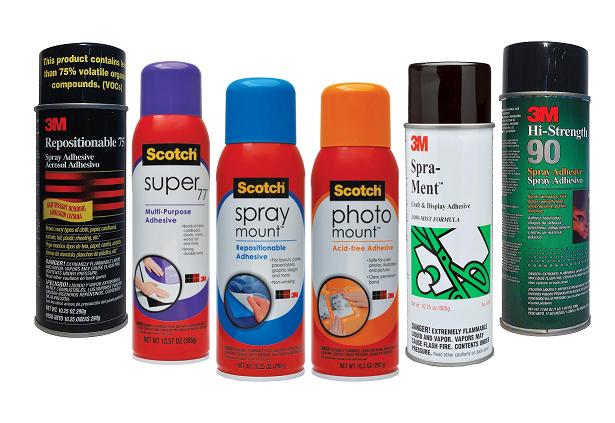 Sprays & Adhesives