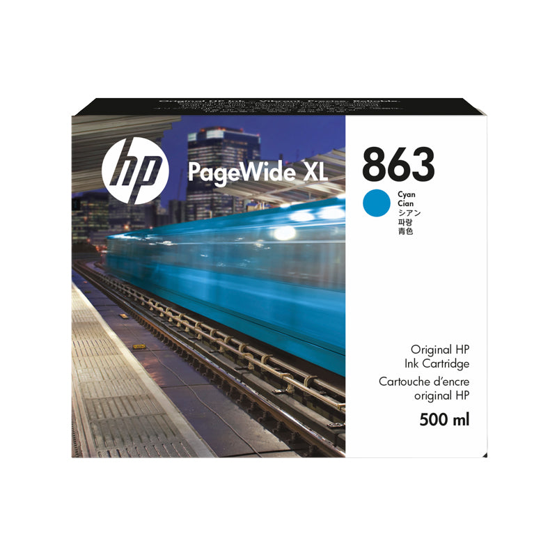 HP 863 Series Ink Cartridges for Pagewide XL 3920 and 3950 Printers